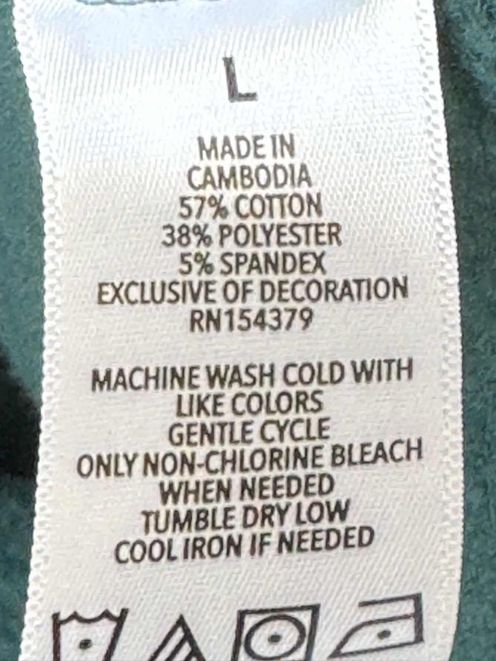 Aeropostale Teal New York Quarter-Zip Sweatshirt - Picture 5 of 5